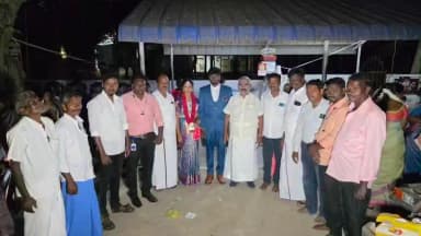 செஞ்சி: வல்லம் திமுக நிர்வாகி இல்ல திருமண விழாவில் கலந்து கொண்ட சட்டமன்ற உறுப்பினர்