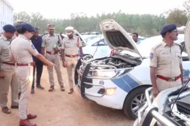 సిద్దిపేట అర్బన్: సిద్దిపేట కమిషనరేట్ కార్యాలయంలో శాంతి భద్రతల పరిరక్షణపై సమీక్ష సమావేశం నిర్వహించిన సిపి రష్మీ పెరుమాళ్