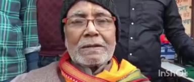 मधवापुर: मधवापुर में पूर्व केंद्रीय मंत्री हुकूमदेव नारायण यादव ने प्रेस को संबोधित किया