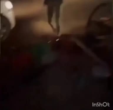 चीनोर: सागरताल चौराहे पर कार ने ठेले चालक को मारी टक्कर, आरोपी वाहन लेकर फरार