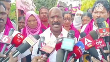 చిట్యాల: డబల్ బెడ్ రూమ్ ఇళ్లు,రేషన్ కార్డులు అంటూ ప్రజలను మోసం చేస్తున్న కాంగ్రెస్ నాయకులు: మాజీ ఎమ్మెల్యే చిరుమర్తి లింగయ్య