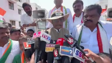 దుబ్బాక: బీఆర్ఎస్ పాలనలో దుబ్బాక అభివృద్ధి కుంటుపడింది: రాష్ట్ర మంత్రి వివేక్ వెంకటస్వామి