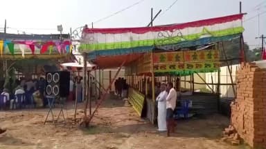 உத்திரமேரூர்: உத்திரமேரூரில் பிரசித்தி பெற்ற ஸ்ரீ குழம்பேஸ்வரர் ஆலய கும்பாபிஷேகம் நடைபெற்றது