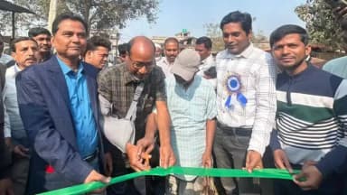 সুতি ২: দীর্ঘদিনের দাবিতে সাড়া, সুতিতে দুই ঢালাই রাস্তার কাজ শুরু