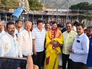 కోటప్పకొండ త్రికోటేశ్వరస్వామిని దర్శించుకున్న సినీ నటుడు రాజేంద్రప్రసాద్