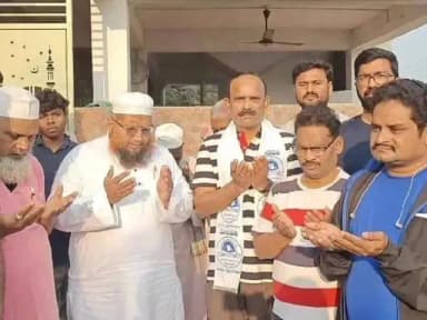 ఇండియన్ రెడ్ క్రాస్ సొసైటీ ఆధ్వర్యంలో నరసరావుపేటలో సర్వమత సమగ్రత నడక కార్యక్రమం