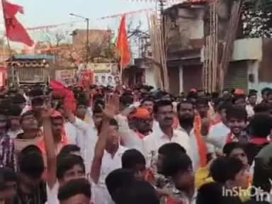 ಚಿಟಗುಪ್ಪ: ಹಿಂದೂ ಸಮ್ಮೇಳನ ಹಿನ್ನೆಲೆ ಪಟ್ಟಣದಲ್ಲಿ ಭಾರತಮಾತೆಯ ಭಾವಚಿತ್ರದ ಭವ್ಯ ಮೆರವಣಿಗೆ