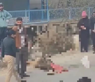 ननखड़ी: खनेरी में तेज रफ्तार ट्रक ने राहगीर को कुचला, मौके पर हुई मौत