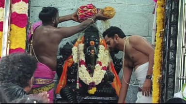 திருப்போரூர்: கேளம்பாக்கத்தில் ராஜ கணபதி அஷ்டவந்தன மகா கும்பாபிஷேகம் வெகு விமர்சையாக நடைபெற்றது