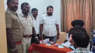 திருப்போரூர்: திருப்போரூரில் நடைபெற்ற இலவச மருத்துவ முகாமில் காவல் ஆய்வாளர் ராஜாங்கம் துவங்கி வைத்தார்