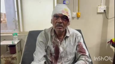 લીલીયા: ક્રાંકચ ગામ નજીક અકસ્માત બાઈક સવાર આધેડ ને ફોર વ્હીલ વાહને હડફેટે લીધા.