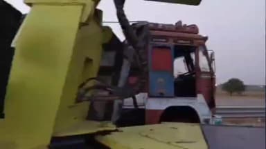 वैजापूर: समृद्धी महामार्गावर चॅनेल क्रमांक 472.8 जवळ अपघातात एकाचा मृत्यू एक गंभीर जखमी