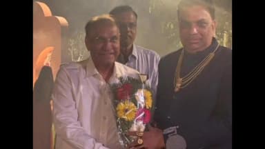 શહેરા: શહેરાના ધારાસભ્ય જેઠાભાઈ ભરવાડે પંચમહાલ જિલ્લા ભાજપ પ્રમુખના પુત્રના લગ્ન પ્રસંગમાં હાજરી આપી હતી