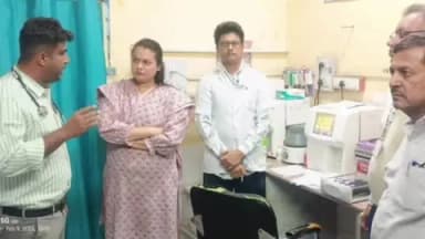 चौहटन: जिला कलेक्टर टीना डाबी ने जिला चिकित्सालय चौहटन का आकस्मिक निरीक्षण किया, स्वास्थ्य सेवाओं और जांच सुविधाओं का परखा