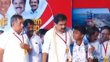 കാഞ്ഞിരപ്പള്ളി: ജോസ് കെ. മാണി എം.പി നയിക്കുന്ന LDF മധ്യമേഖലാ ജാഥയ്ക്ക് പൊൻകുന്നത്ത് സ്വീകരണം നൽകി