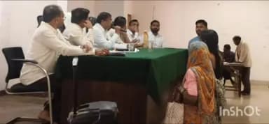 आरमोरी: आमदार रामदास मसराम यांच्या नेतृत्वात रेल्वे प्रकल्पग्रस्त शेतकऱ्यांच्या प्रश्नांवर आरमोरी तहसील कार्यालयात बैठक