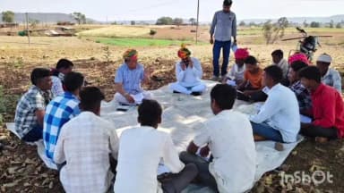 पीपलखूंट: सुहागपुरा महारैली को लेकर पूर्व विधायक रामलाल मीणा ने जनसंपर्क अभियान तेज किया