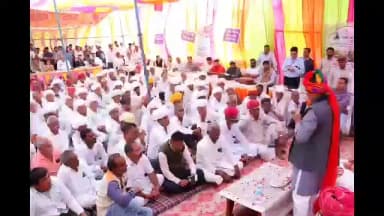 लुणी: जोधपुर लुणी क्षेत्र के धुंधाड़ा ग्राम पंचायत में भू अभिलेख निरीक्षक ने क्षेत्र में उत्थान शिविर का किया अवलोकन: पटेल