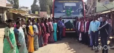 कोरची: फार्मर कपच्या पार्श्वभूमीवर कोरची तालुक्यातील शेतकरी निवासी प्रशिक्षणासाठी रवाना