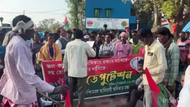 শালতোড়া: পশ্চিমবঙ্গ আদিবাসী অধিকার রক্ষামঞ্চ শালতোড়া ব্লক কমিটির তরফে ৪ দফা দাবি নিয়ে ডেপুটেশন শালতোড়ায় বিডিও অফিসে