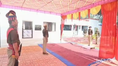 फरेंदा: पुलिस अधीक्षक ने पुरन्दरपुर थाने का वार्षिक निरीक्षण किया