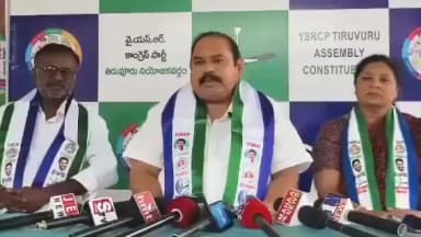 చంద్రబాబు గ్లోబెల్స్ ప్రచారం చేస్తున్నాడు: మాజీ ఎమ్మెల్యే స్వామి దాసు