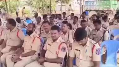 దేవరకొండ: దేవరకొండలో 200 మంది పోలీసులకు భారీ బందోబస్తు
