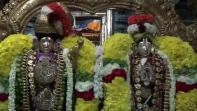 ஸ்ரீவில்லிபுத்தூர்: தமிழக முதல்வர் உத்தரன்படி ஸ்ரீ ஆண்டாள் கோவிலில் 70 வயது கடந்த தம்பதியர்களுக்கு கோயில் நிர்வாகத்தின் சார்பாக மரியாதை செலுத்தப்பட்டது