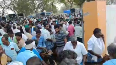 திருப்புவனம்: சிவராத்திரி முன்னிட்டு திருப்புவனம் கால்நடை சந்தையில் விற்பனை சூடு – கிடாக்கள் அதிக வரத்து, விலை உயர்வு