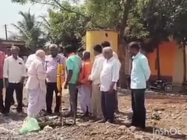 ಚಿಟಗುಪ್ಪ: ಬೀದರ್: ಶಾಮತಾಬಾದನಲ್ಲಿ ಯೋಗ ಕೇಂದ್ರ ಕಾಮಗಾರಿಗೆ ಭೂಮಿಪೂಜೆ