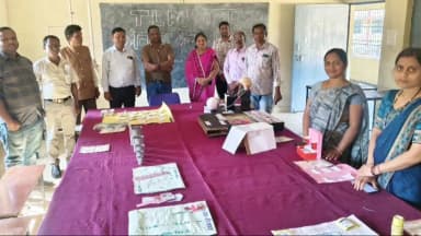 सरायपाली: संकुल केंद्र सिंघोड़ा में संकुल स्तरीय टीएलएम मेले का आयोजन