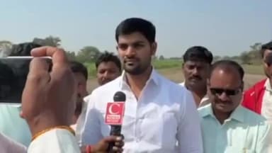 शेवगाव: वांबोरी चारी फुटली नुकसानीची भाजपाचे युवा नेते अक्षय कर्डिले यांनी केली पाहणी