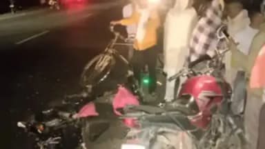 दिनारा: नेशन हाइवे फोरलेन पर खनिता चौक के पास कार और बाइक की टक्कर, बाइक सवार की मौत, चालक फरार, शव की हुई पहचान