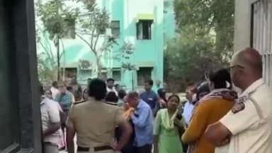 शेवगाव: बारावीची परीक्षा सुरू परीक्षा केंद्रांवर मोठा पोलीस बंदोबस्त