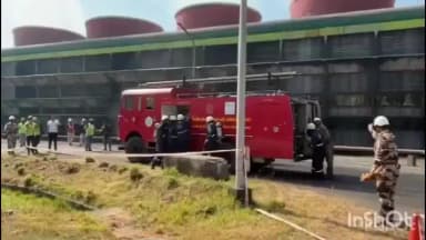 चन्द्रपुरा: सीटीपीएस चंद्रपुरा में मेगा मॉक ड्रिल, भीषण आग और गैस रिसाव से निपटने के तरीके बताए गए