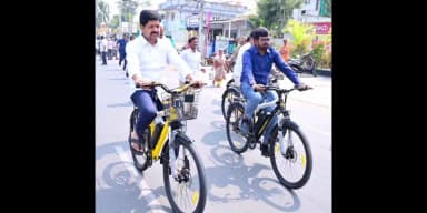 మచిలీపట్నం: పర్యావరణ పరిరక్షణ, ఆరోగ్యం సైకిళ్లతో సాధ్యం