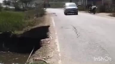 वल्लभनगर: भटेवर से चारभुजा जी रोड पर बड़ी लापरवाही, हाईवे किनारे मौत का गड्ढा, हादसे का इंतज़ार