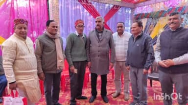 खुंडियां: विधायक संजय रत्न ने खुंडिया में सामाजिक कार्यक्रमों में की शिरकत