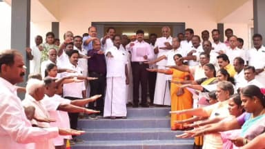 காரியமங்கலம்: கொத்தடிமை தின உறுதிமொழி மாவட்ட ஆட்சியர் தலைமை ஏற்பு