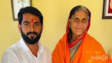 फुलंब्री: फुलंब्री तालुक्यातील वडोद बाजार जिल्हा परिषद गटांमध्ये शिवसेनेच्या पराभूत उमेदवाराची विजयी उमेदवाराच्या घरी भेट