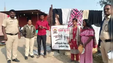 पैठण: बिडकीन पोलिसांना गस्ती दरम्यान सापडली अनोळखी महिला ओळख पटविण्याचे आवाहन