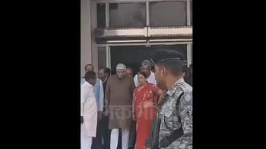 जोधपुर: जोधपुर पहुंचीं वसुंधरा राजे, कार्यकर्ताओं ने किया उनका स्वागत