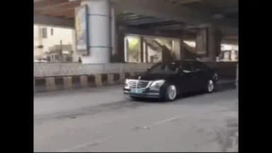 जोधपुर: राजकुमारी सिरिवन्नावरी के आगमन पर पाइपलाइन फटी, जोधपुर की सड़क पर पानी भर गया