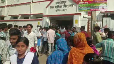 তমলুক: জীবনের প্রথম বড় পরীক্ষা শেষ করে উছ্বাসে মেতে উঠলো নন্দীগ্রাম BM উচ্চ বালিকা বিদ্যালয়ে আগত মাধ্যমিক পরীক্ষার্থীরা