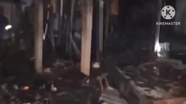 নগাঁও: বামুনীত নিশা বিধ্বংসী অগ্নিকাণ্ড,বামুণী তিনিআলিৰ ৬খনকৈ দোকান জুইত ভস্মীভূত