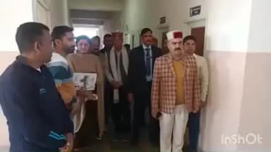 बड़सर: बड़सर के विधायक इंद्रदत्त लखनपाल ने मिनी सचिवालय का किया निरीक्षण, चैत्र मास मेलों की तैयारियों पर की चर्चा