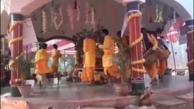 डुमरिया: पांडुसाई गांव में शिवरात्रि पर 16 प्रहर अखंड हरिनाम संकीर्तन का शुभारंभ