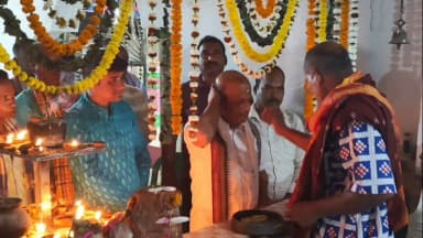 ଧର୍ମଶାଳା: ବ୍ରହ୍ମପୁର ଗ୍ରାମରେ ଆୟୋଜିତ ଜାଗର ଉତ୍ସବରେ ଯୋଗଦେଲେ ପ୍ରଣବ