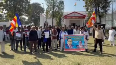 रामपुर: विवादित बोले में मिलक सीओ पर एफआईआर दर्ज करने की मांग को लेकर अखिल भारतीय जाटव महासभा ने सिटी मजिस्ट्रेट को दिया ज्ञापन