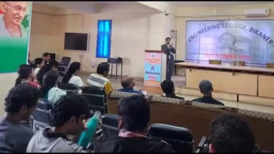 बीकानेर: ईसीबी में 'युवाओं के लिए तनाव मुक्त जीवन' विषय पर कार्यशाला, वैज्ञानिकों ने दिए सकारात्मक जीवन जीने के सूत्र